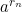 a^{r_n}