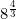 8^{\frac{4}{3}}
